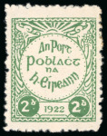 Stamp of Ireland » Forerunners (L1-L45) 1922, Irish Republican Army Issue: 1d brown, 2d green