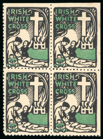 Stamp of Ireland » Forerunners (L1-L45) 1922, Irish White Cross: (1d) green and black, (1d)