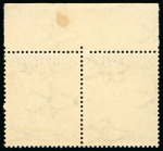 Stamp of South West Africa 1935 Voortrekker 2d + 1d showing the 'No stop after A' and 'O/pt double' varieties plus the 1d + 1/2d mint l.h. with inverted ovpt
