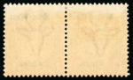Stamp of South West Africa 1923 1d rose-red pair of varieties, with "Afrika without stop variety" and  "Af.rica"