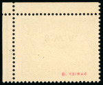 Stamp of South West Africa 1930 Air 4d green mint n.h. with ovpt double and another (with h/stamp on reverse) ovpt inverted