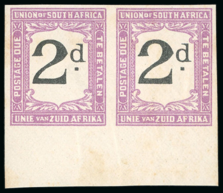 Stamp of South Africa » Union & Republic of South Africa Postage Due: 1922-26 Postage Due 2d black and pale