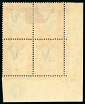 Stamp of South Africa » Union & Republic of South Africa 1913 accumulation of mint plate pairs, blocks of 4 or 6 on double-sided stockpage