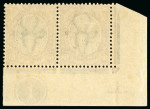 Stamp of South Africa » Union & Republic of South Africa 1913 accumulation of mint plate pairs, blocks of 4 or 6 on double-sided stockpage