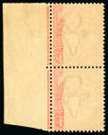 Stamp of South Africa » Union & Republic of South Africa 1913 accumulation of mint issues on double-sided stocksheet with set to 10s