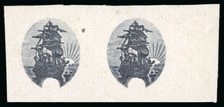 Stamp of South Africa » Union & Republic of South Africa 1930 1d Darmstadt trial material on stocksheet for