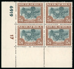 Stamp of South Africa » Union & Republic of South Africa 1930-48 accumulation of mint blocks of 4 and pairs arranged on stocksheets