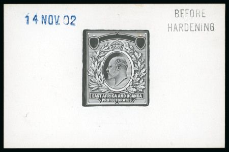 Stamp of Kenya, Uganda and Tanganyika » Kenya, Uganda and Tanganyika 1902 Undenominated master die proof by De La Rue for