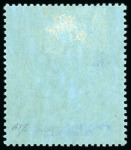 Stamp of Kenya, Uganda and Tanganyika » Kenya, Uganda and Tanganyika 1912 Wmk multi CA 20R purple and blue on blue mint