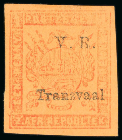 Stamp of South Africa » Transvaal 1879 small group of varieties (9)