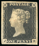 Stamp of Large Lots and Collections Great Britain: 1840-1900 used collection in stockbook incl. high values