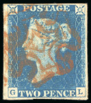 Stamp of Large Lots and Collections Great Britain: 1840-1900 used collection in stockbook incl. high values