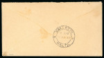 Stamp of Malta 1913 Local envelope addressed to Zebbug franked KEVII