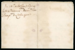 Stamp of Malta 1690 Incoming entire from Marseille addressed to a