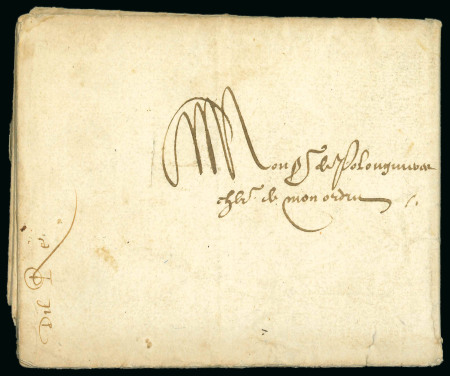 Stamp of France 1568, Lettre datée du 22 octobre convoyée par un