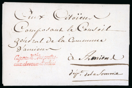 Stamp of France » Collections France: 1747-1869, Collection de 13 lettres avec franchise