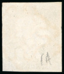 Stamp of Great Britain » 1840 1d Black and 1d Red plates 1a to 11 1840, 1d black pl.1a AD with four large margins and parts of two lightly struck red MCs