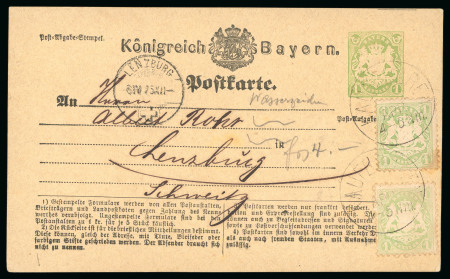 Stamp of Large Lots and Collections 1868-1955 ca Group of 69 covers/stationery all addressed