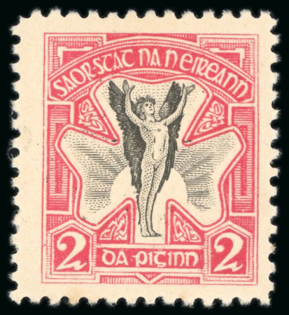 Stamp of Ireland » Essays & Proofs (E1-E167) 1922, Hely - Lithographed bicoloured: Attractive assembly