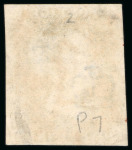 Stamp of Great Britain » 1840 1d Black and 1d Red plates 1a to 11 1840, 1d black pl.7 AC with four margins and red MC,