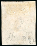 Stamp of Great Britain » 1840 1d Black and 1d Red plates 1a to 11 1840, 1d black pl.8 AI with four margins, very large partial sheet margin at top, red MC