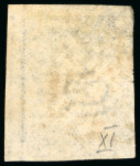 Stamp of Great Britain » 1840 1d Black and 1d Red plates 1a to 11 1840, 1d black pl.11 AL with four clear to large margins and black MC