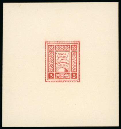 Stamp of Ireland » Essays & Proofs (E1-E167) 1922, O'Loughlin, Murphy & Boland by Evelyn Willis: