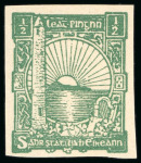 Stamp of Ireland » Essays & Proofs (E1-E167) 1922, O'Loughlin, Murphy & Boland: Round Tower & Sunrise