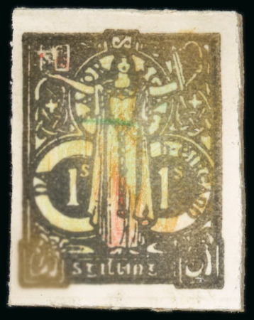 Stamp of Ireland » Essays & Proofs (E1-E167) 1922, O'Loughlin, Murphy & Boland: 1/2d, 2d, 1s and