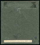 Stamp of Ireland » Essays & Proofs (E1-E167) 1922, Perkins, Bacon & Co: Hibernia Seated 3d, engraved