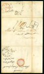 Stamp of Great Britain » Postal History 1822 Entire to Perkins & Heath (later Perkins Bacon,