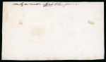 Stamp of Great Britain » 1841 1d Red 1850 Archer 1d red-brown pl.97 "QF" on mourning front