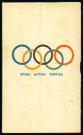 Stamp of Olympics » 1928 Amsterdam » Memorabilia 1928 Amsterdam program for the Opening Ceremony, July