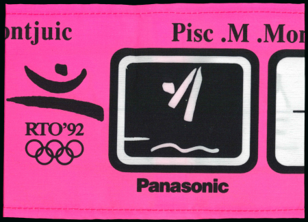 Stamp of Olympics » 1992 Barcelona 1992 Barcelona, group of 15 official's armbands for