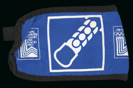 Stamp of Olympics » 1980 Lake Placid 1980 Lake Placid, two official's armbands; one for bobsleigh and one for biathlon