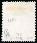 Stamp of British Virgin Islands 1866, 1d green perf. 15x12, unused no gum