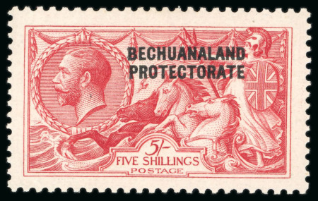 Stamp of Bechuanaland » Bechuanaland Protectorate 1913-24 Waterlow 2s6d chocolate brown, mint showing
