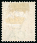 Stamp of Gambia 1898-1902 CA 1d carmine & 3d reddish purple and blue