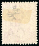 Stamp of Gambia 1898-1902 CA 1d carmine & 3d reddish purple and blue