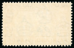 Stamp of Falkland Islands 1938-50 Script 5s indigo and pale yellow-brown, mint