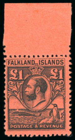 Stamp of Falkland Islands 1929-37 Whale & Penguin 1/2d to £1, complete mint
