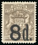 Stamp of Rhodesia Rhodesia: 1892-1908 Attractive and valuable collection