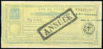 Stamp of France » Collections France: 1884-1894, Lot exceptionnel de 10 bons de poste