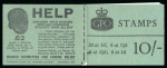 Stamp of Great Britain » Booklets 1963 (Dec) 10/- booklet, the 2 1/2d. carmine-red pane