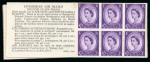 Stamp of Great Britain » Booklets 1964 (Apr) 4/6d. (18 x 3d.) booklet, the second pane
