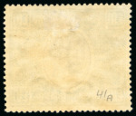 Stamp of Kenya, Uganda and Tanganyika » Kenya, Uganda and Tanganyika 1922 £10 green and black, mint with large part o.g.