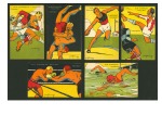 Stamp of Olympics » 1924 Paris » Postcards Floowy set of 10 different art deco cards showing an array of different sports