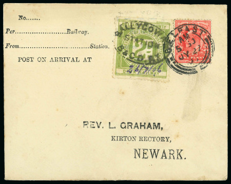 Stamp of Ireland » GB Used In Ireland 1906 Belfast & Co.Down Railway: Envelope to Rev. L.Graham