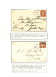 Stamp of Ireland » Pre-Stamp Postal History 1631-1917 Exhibit collection neatly mounted and written