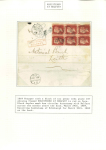 Stamp of Ireland » Pre-Stamp Postal History 1631-1917 Exhibit collection neatly mounted and written